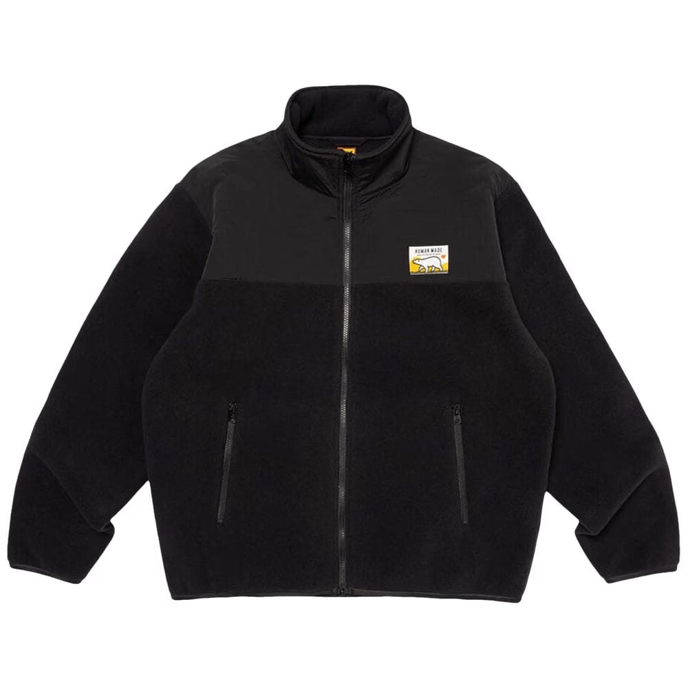 Human Made Fleece Jacket Black