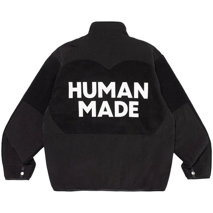 Human Made Fleece Jacket Black