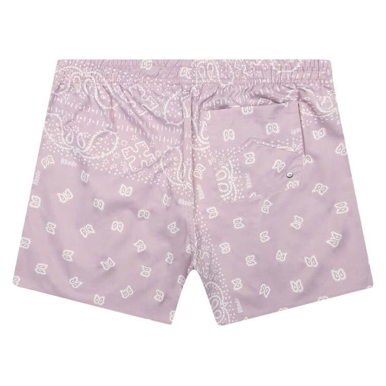 Rhude Bandana Trunks Lavender