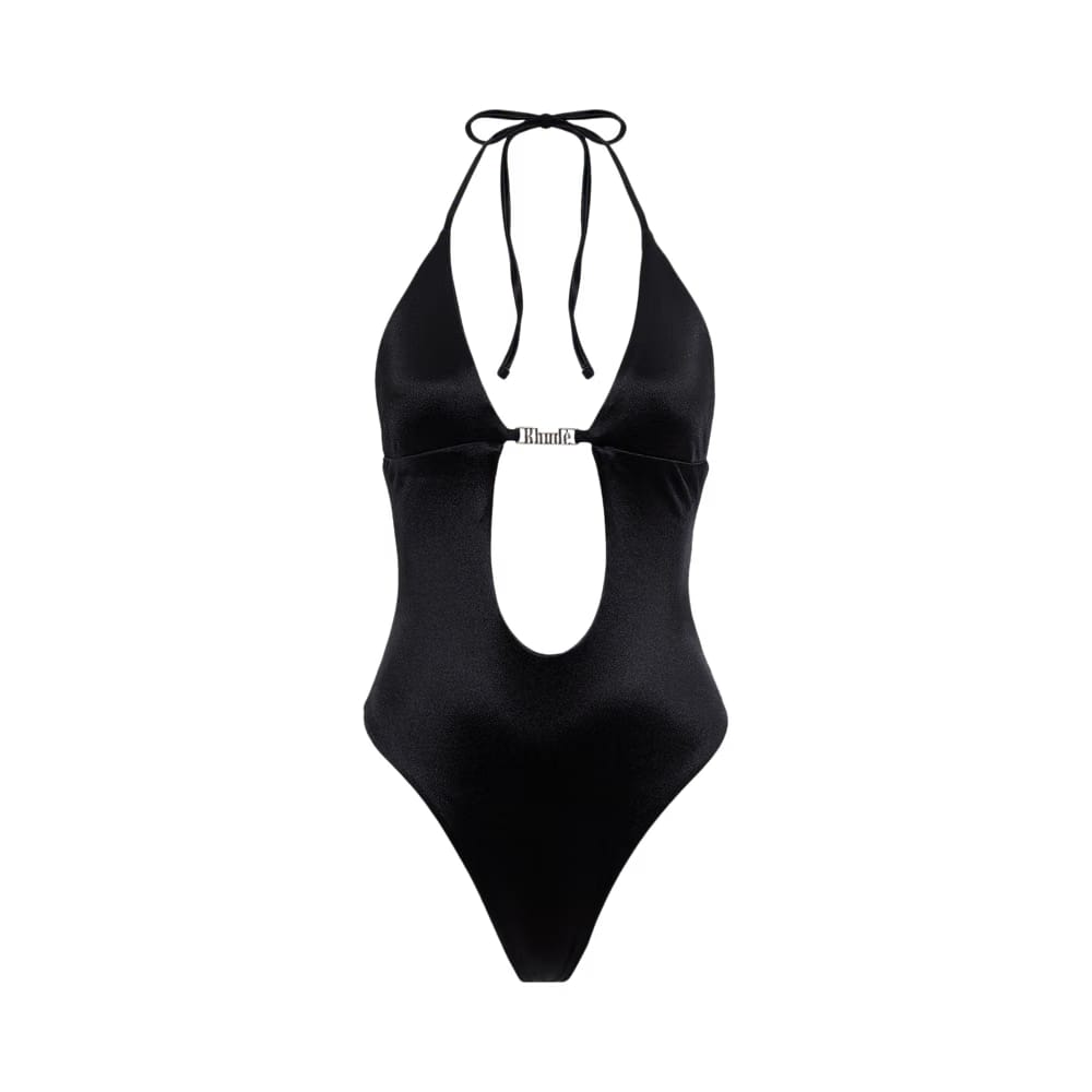 Rhude Rimini One-Piece Swim Black