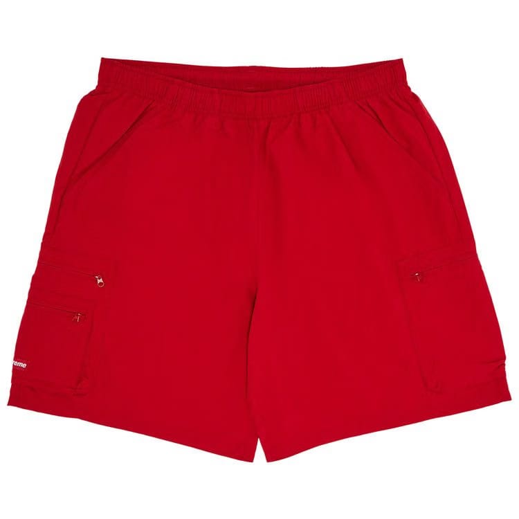 Supreme Cargo Water Shorts Red