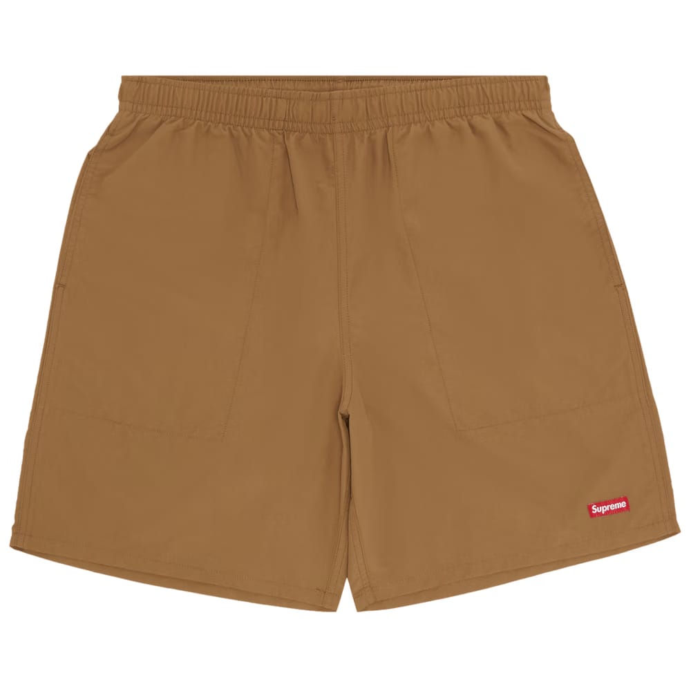 Supreme Nylon Water Shorts Light Brown