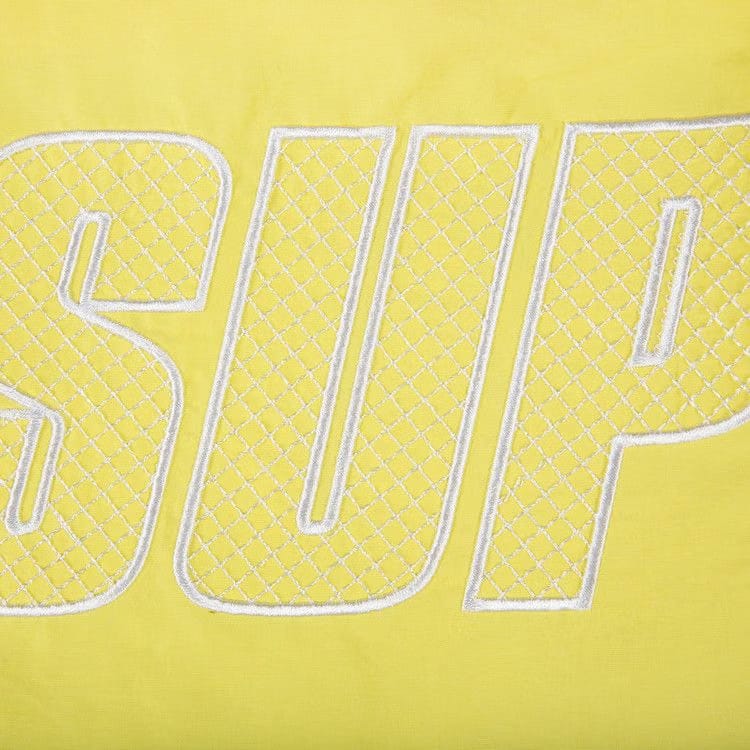 Supreme Logo Appliqué Water Shorts Yellow