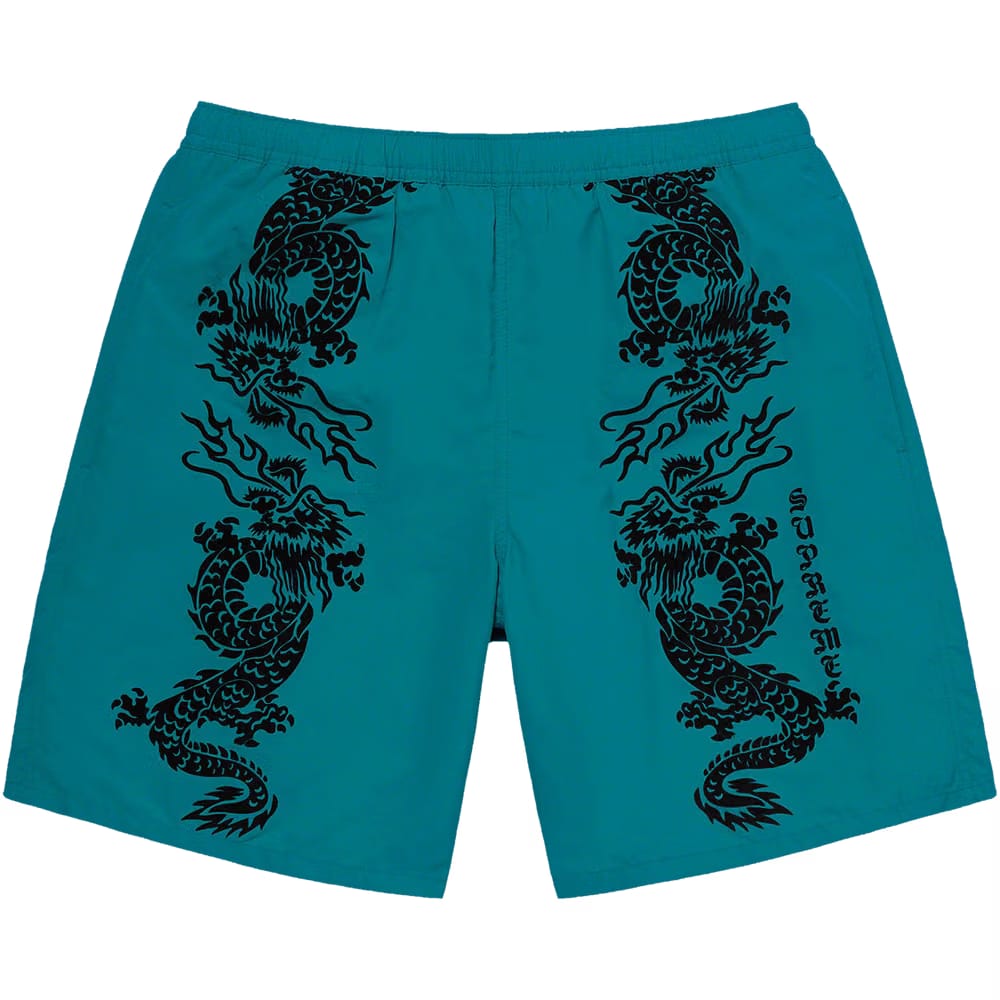 Supreme Dragon Water Shorts Teal