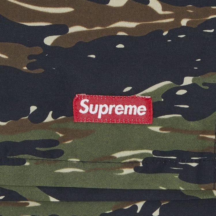Supreme Nylon Water Shorts Tiger Camo