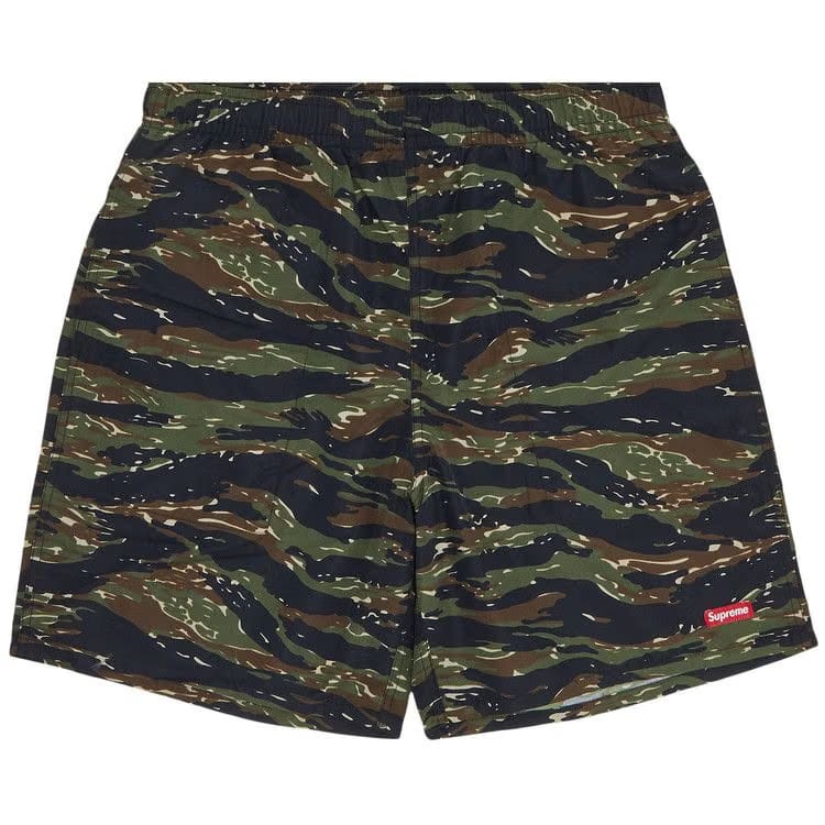 Supreme Nylon Water Shorts Tiger Camo