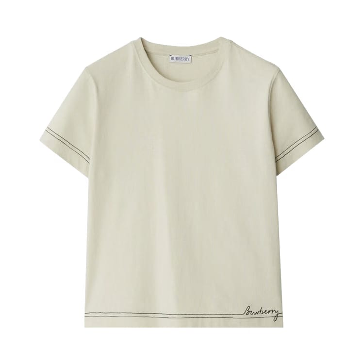 Burberry Embroidered T-Shirt Plaster