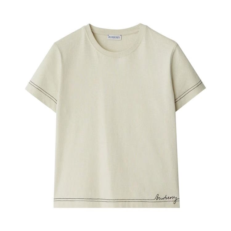 Burberry Embroidered T-Shirt Plaster