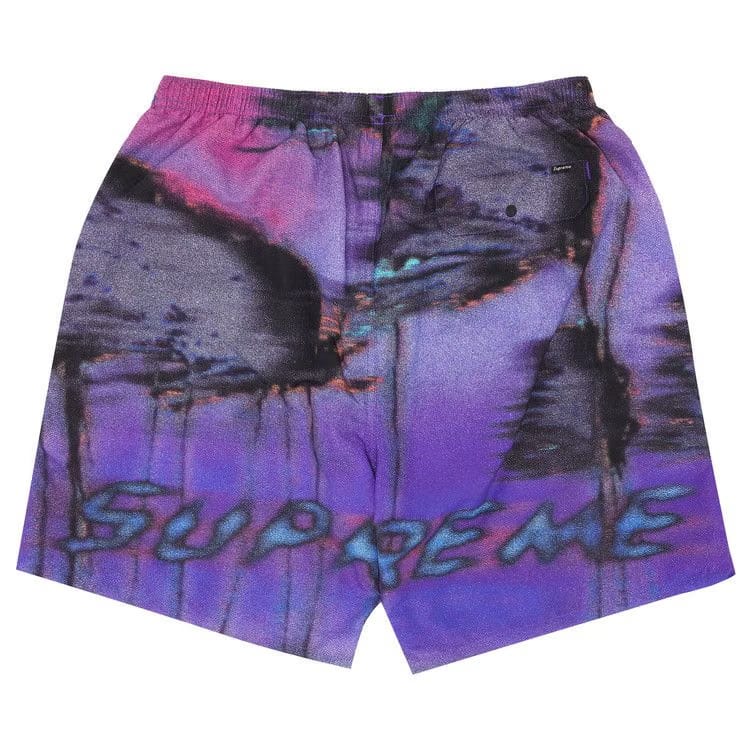 Supreme Hurricane Water Shorts Purple