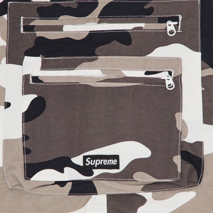 Supreme Cargo Water Shorts Snow Camo
