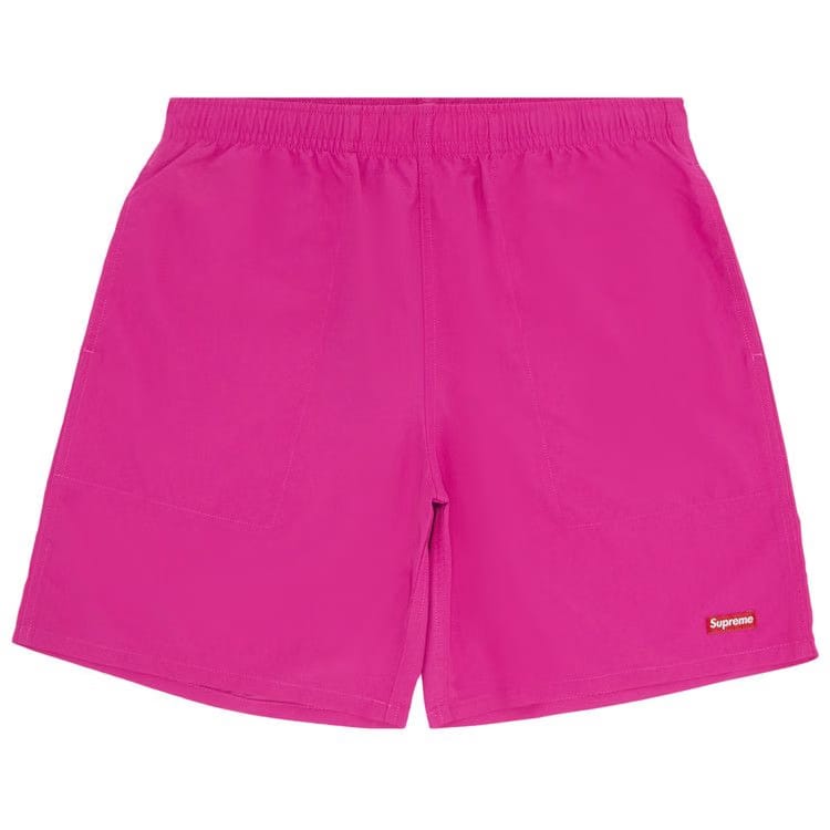 Supreme Nylon Water Shorts Fuchsia