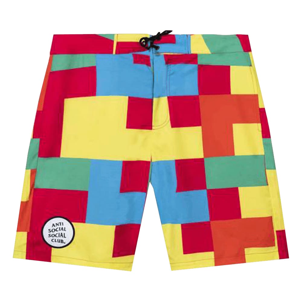 Anti Social Social Club Kook Board Shorts Multi