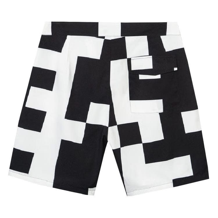 Anti Social Social Club Kook Board Shorts Black/White