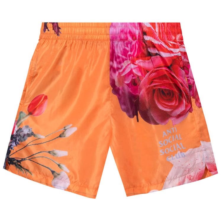 Anti Social Social Club Water Bo Swim Shorts Orange