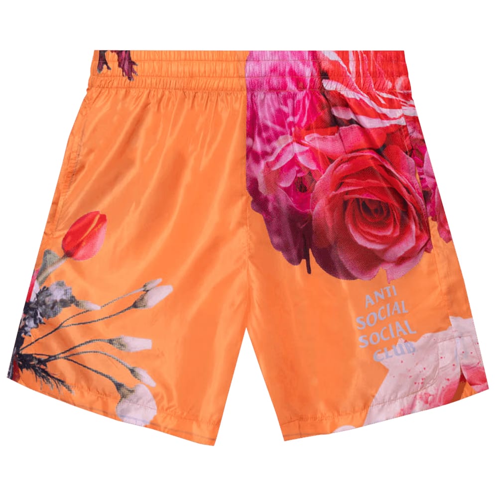 Anti Social Social Club Water Bo Swim Shorts Orange