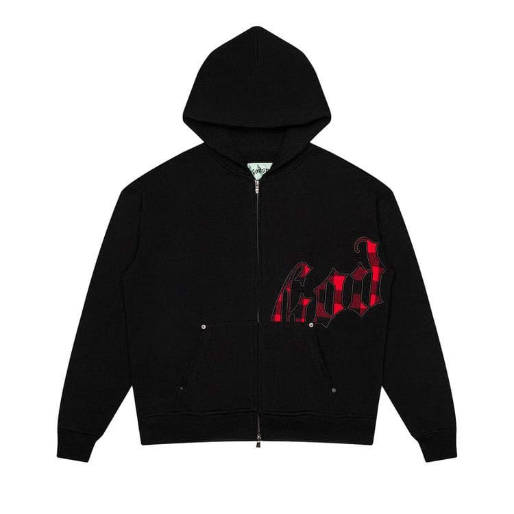 Godspeed OG Logo Sweatsuit Black/Red Plaid
