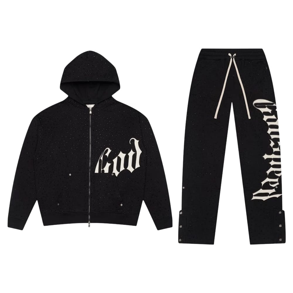 Godspeed OG Logo VVS Boom Sweatsuit V2 Black/White