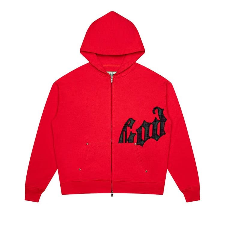 Godspeed OG Logo Sweatsuit Red Plaid
