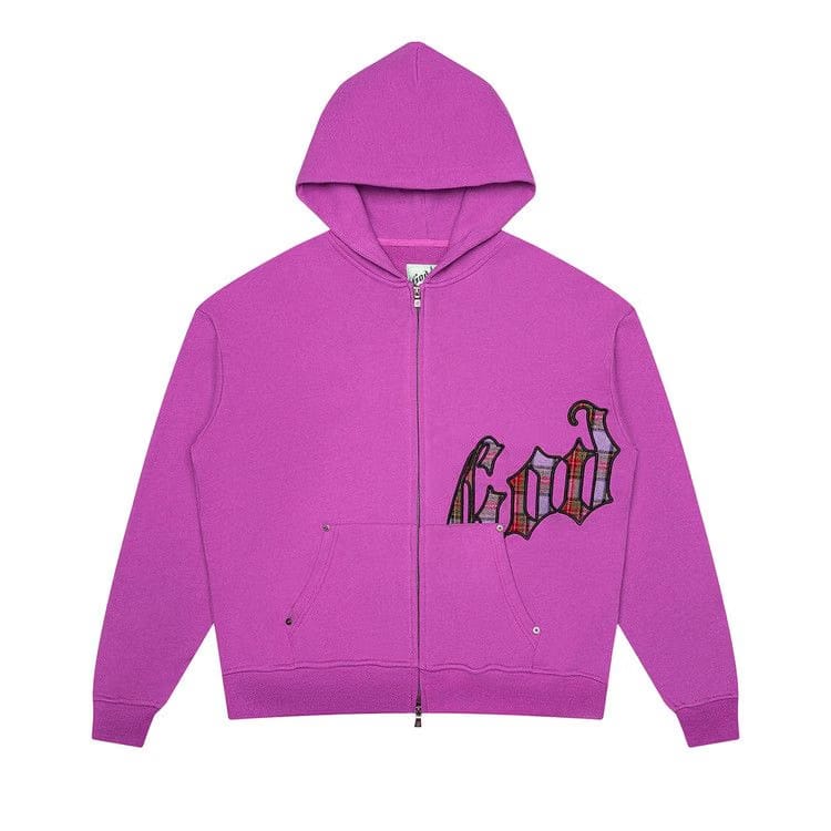 Godspeed OG Logo Sweatsuit Pink Plaid