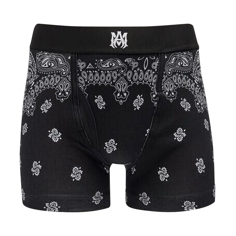 Amiri Bandana Boxers Black/White