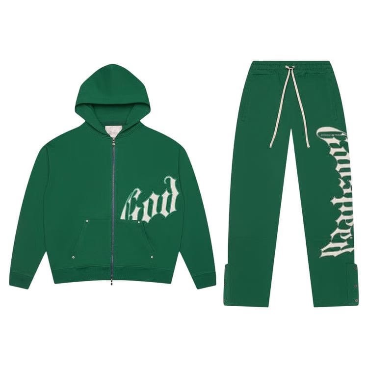 Godspeed OG Logo Sweatsuit V2 Green/White