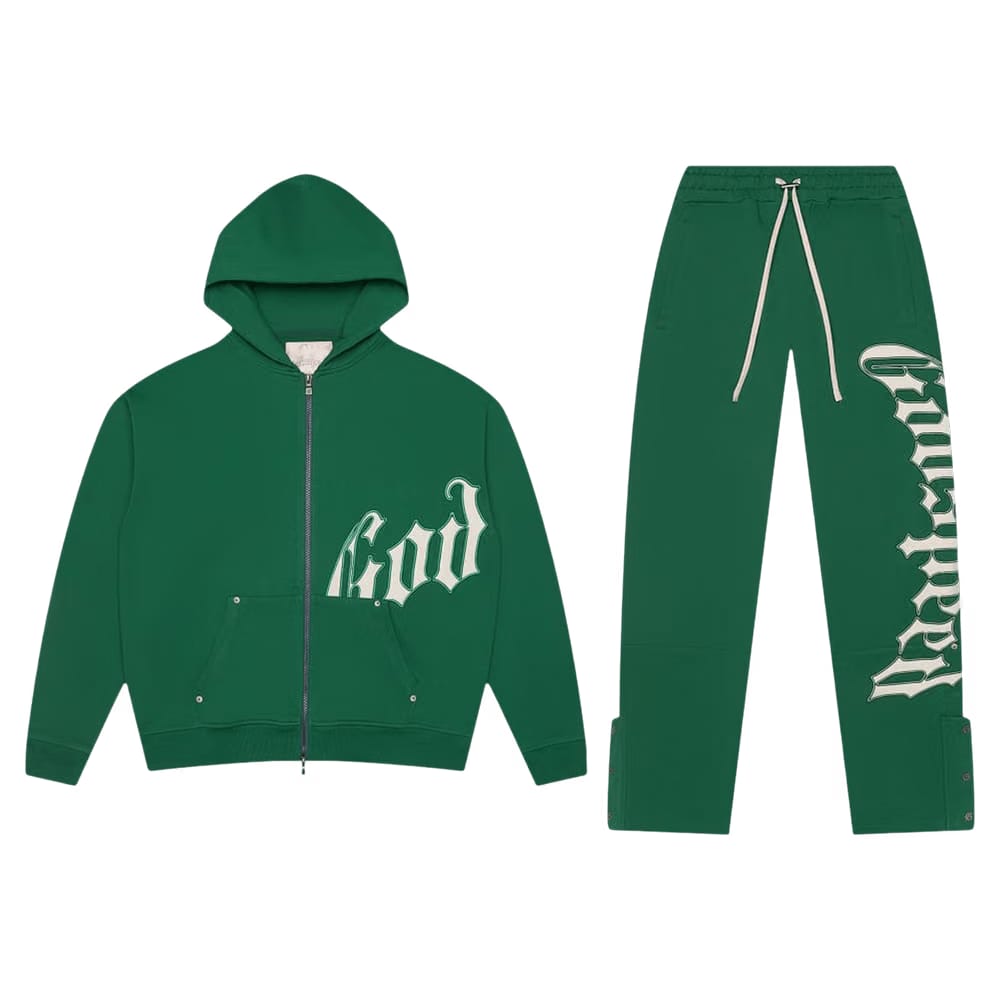Godspeed OG Logo Sweatsuit V2 Green/White