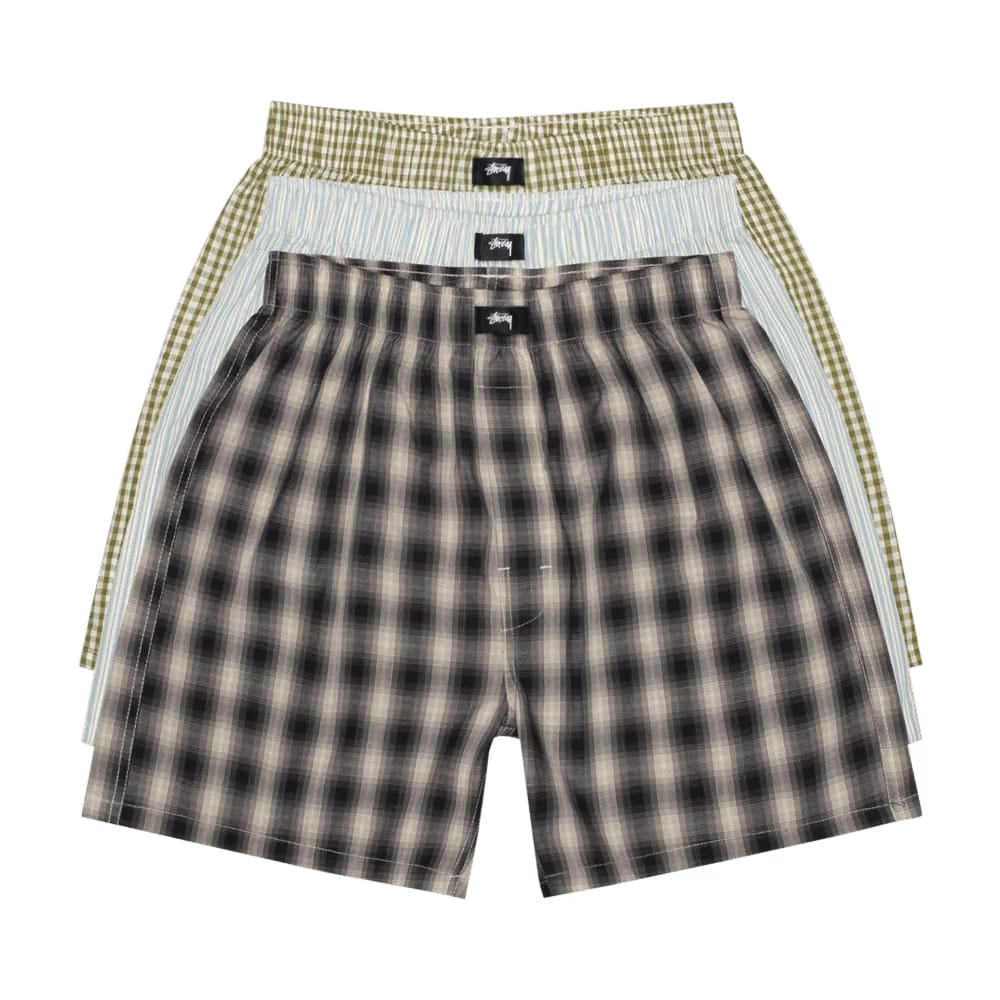 Stussy Boxer Shorts 3 Pack Multicolor