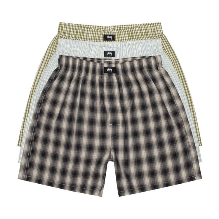 Stussy Boxer Shorts 3 Pack Multicolor