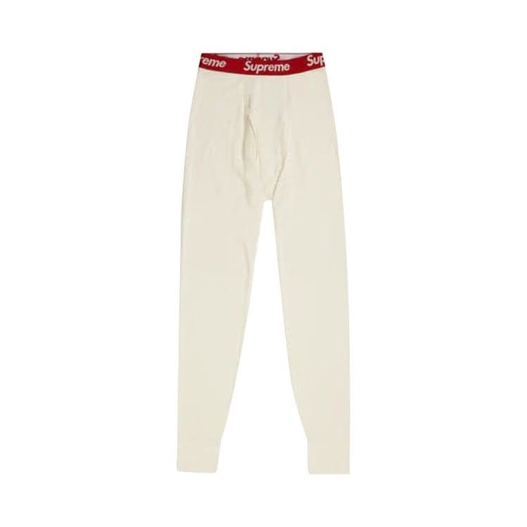 Supreme x Hanes Thermal Pants (1 Pack) Natural