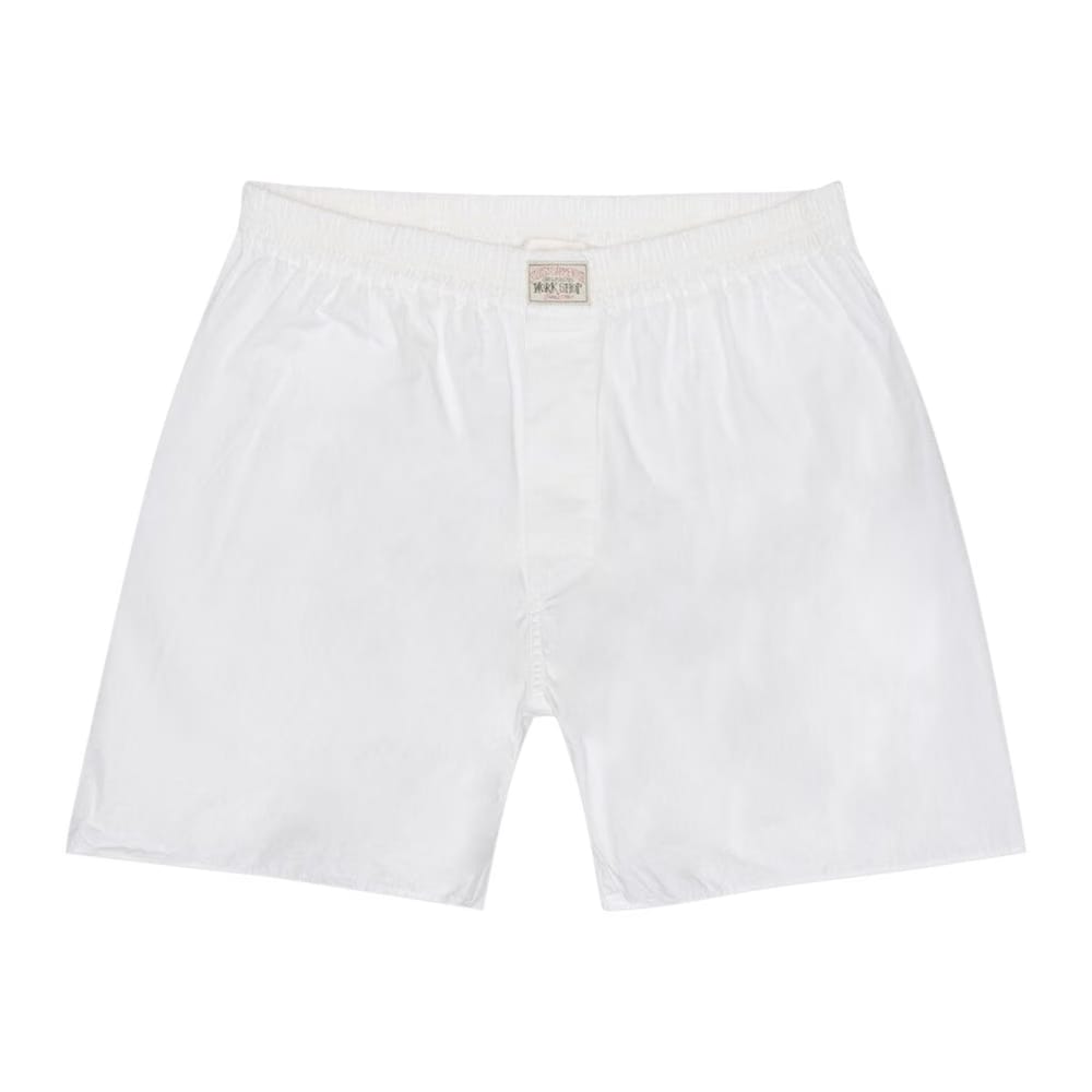 Stussy x Our Legacy Work Shop Boxer Shorts White