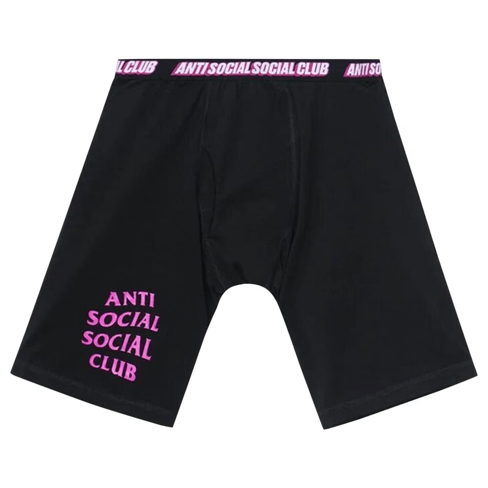 Anti Social Social Club Layers Of You Boxer Black