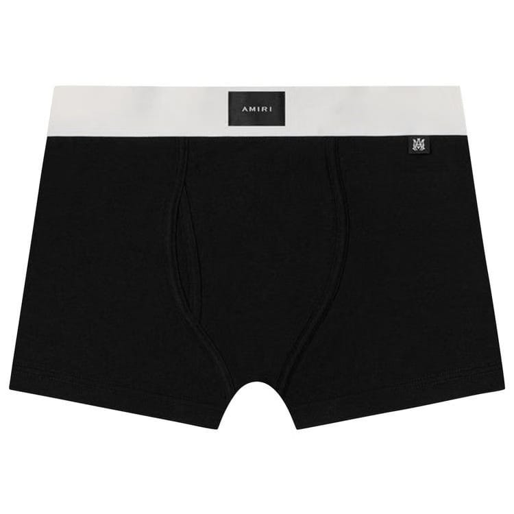 Amiri Front Label Boxers Black/White