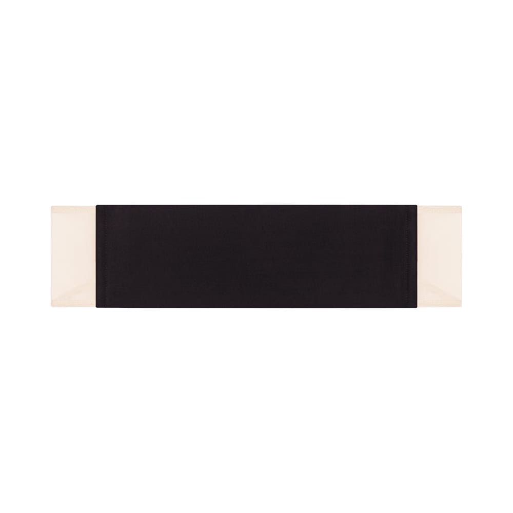 Courrèges Illusion Crepe Jersey Bra Black/Sand