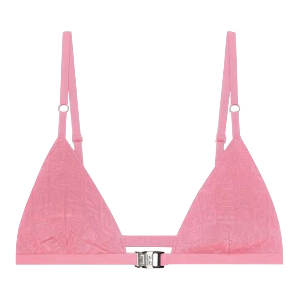 Givenchy 4G Monogram Triangle Bra Bright Pink