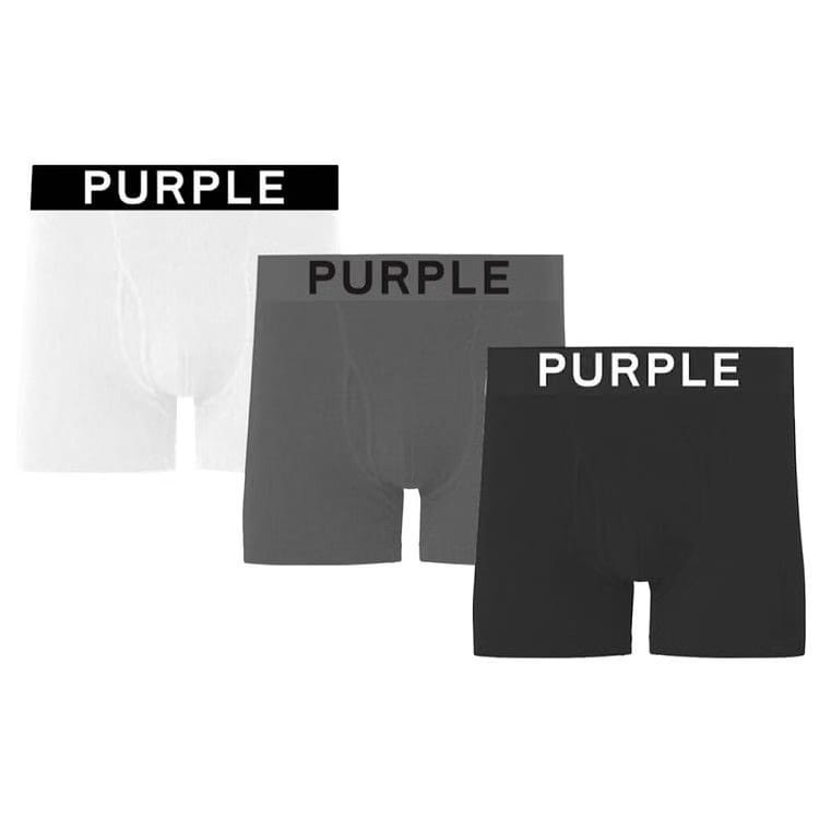PURPLE BRAND Boxer Briefs (3 Pack) Multicolor