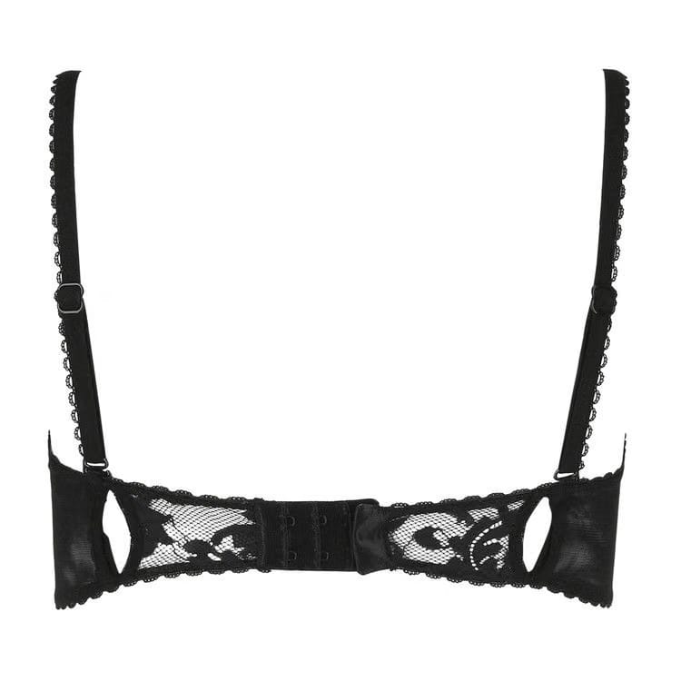 Versace Lace Bra Black