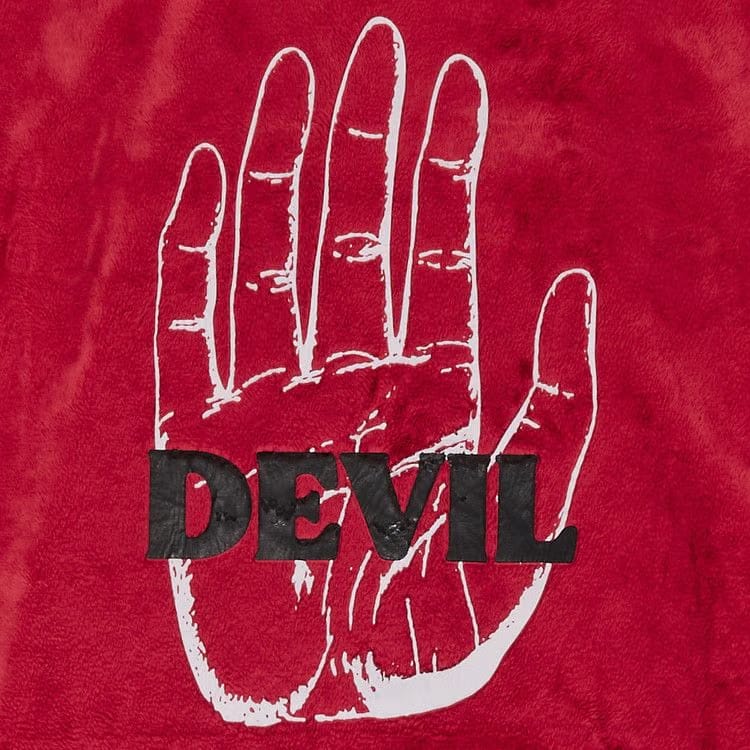 GOAT Kazuo Umezu Devil/GOAT Reversible Robe Burgundy/Black