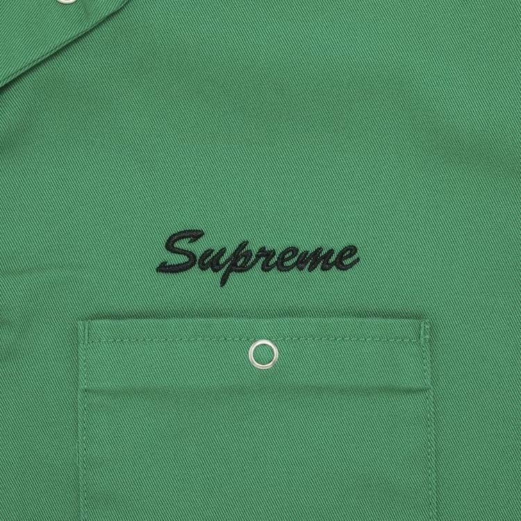 Supreme Shorts-Sleeve Coverall Green
