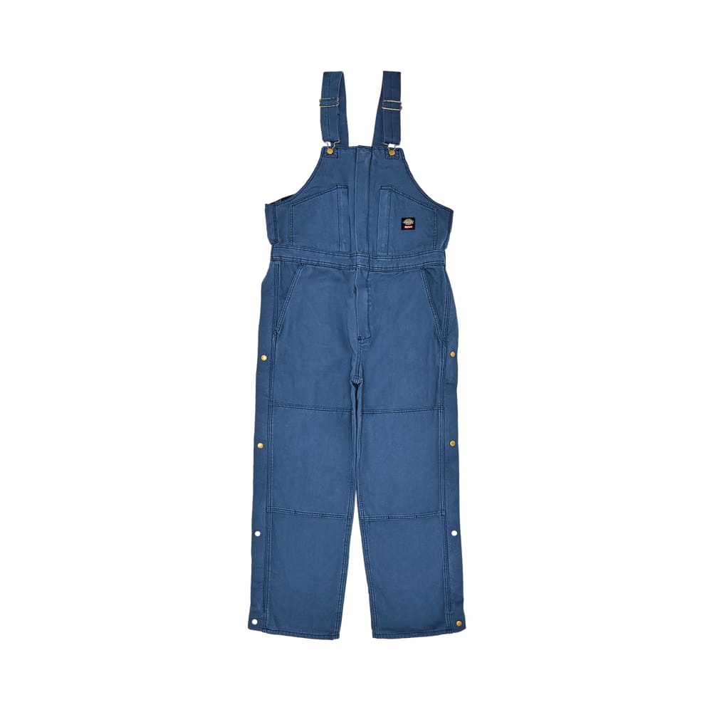 Supreme x Dickies Flannel Lined Overall Light Blue