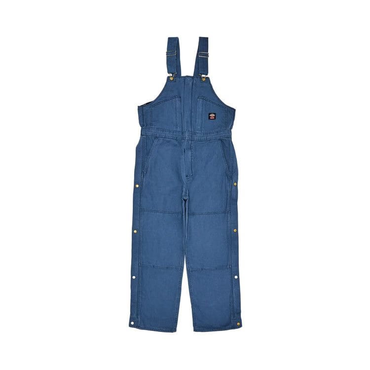 Supreme x Dickies Flannel Lined Overall Light Blue