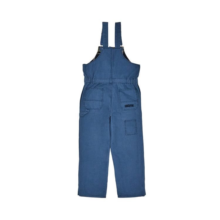 Supreme x Dickies Flannel Lined Overall Light Blue