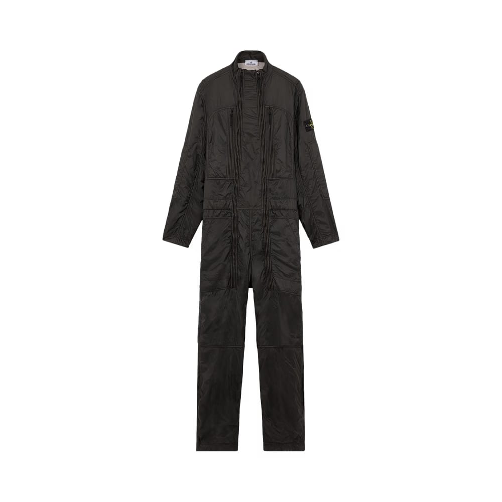 Stone Island Long Sleave Overals Lead Grey