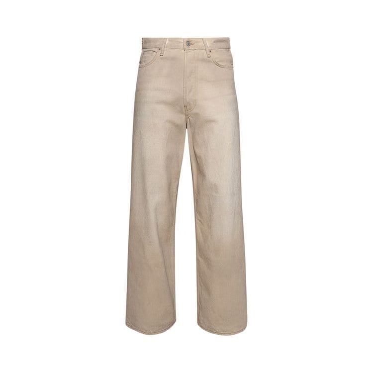Acne Studios 1981 Baggy Fit Jeans Sand Beige