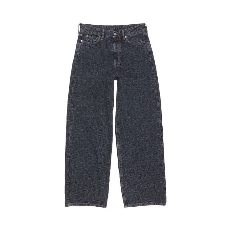 Acne Studios 1981M Monogram Jeans Blue/Black