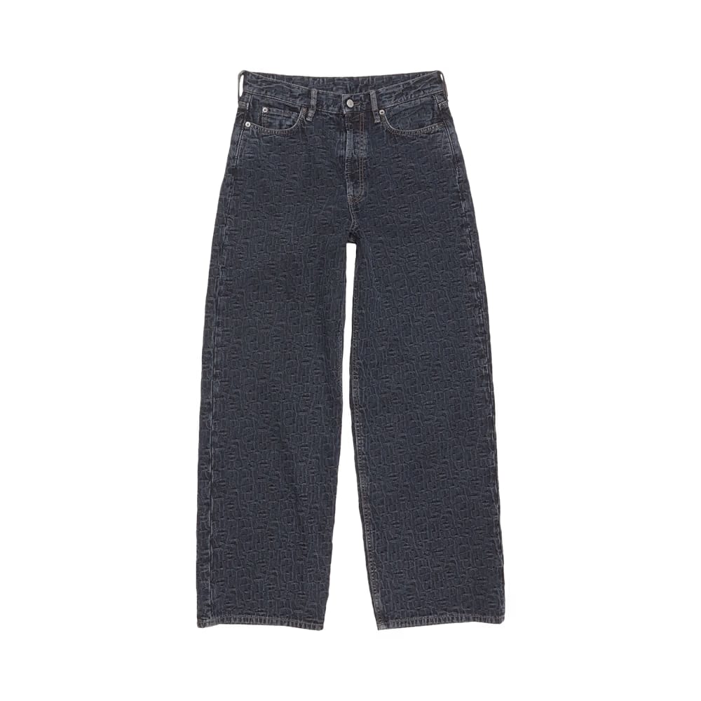 Acne Studios 1981M Monogram Jeans Blue/Black