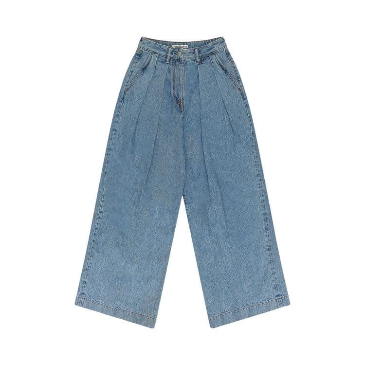 Acne Studios Pakita Denim Trousers Blue