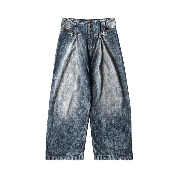 Acne Studios Denim Trousers Blue