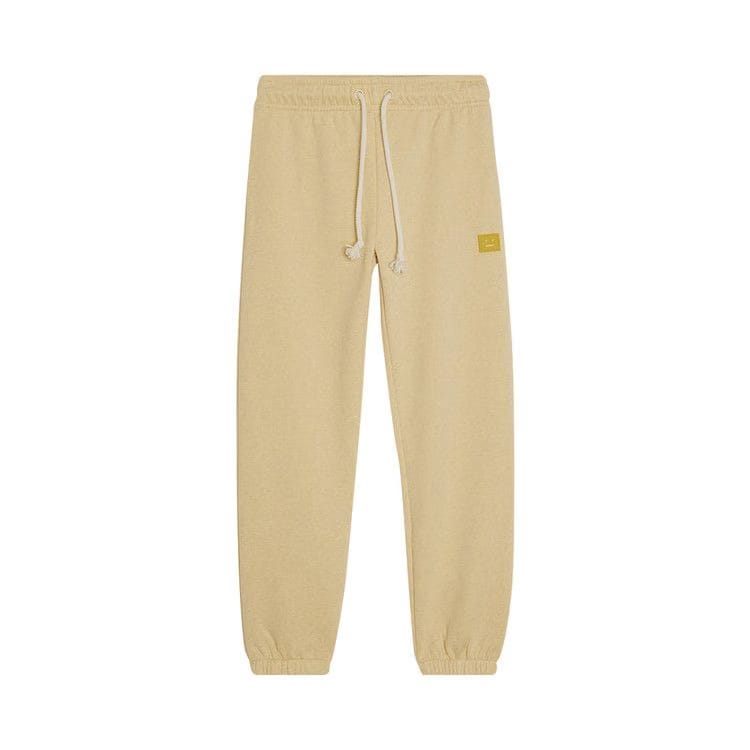 Acne Studios Kids Sweatpants Pale Yellow Melange