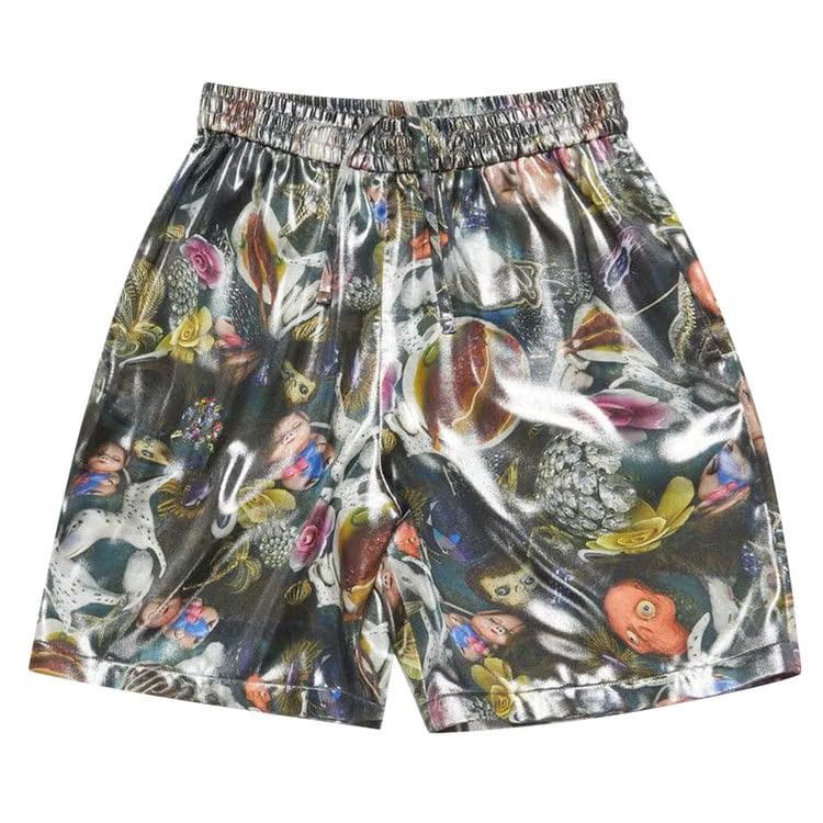 Acne Studios Fluid Printed Shorts Black