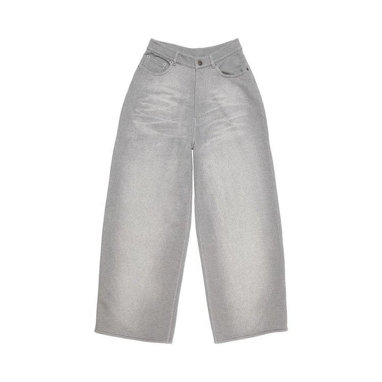 Acne Studios Loose Fit Trousers Grey